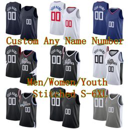 Kawhi Leonard Stitched Basketball Jerseys Paul George James Harden Russell Westbrook any name any numebr 2023/24 fans city jerseys Men youth women S-6XL