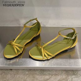 Sandals Narrow band design womens sandals luxurious silk open circular heel casual shoes womens solid color summer shoes fully matched Q240419