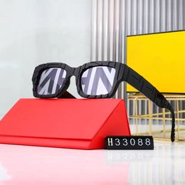Classic Brand Design Sunglasses Fashion Luxury Polarised Men Women Pilot Vintage Sunglass UV400 Eyewear Glasses Square Frame Polaroid Lens 33008