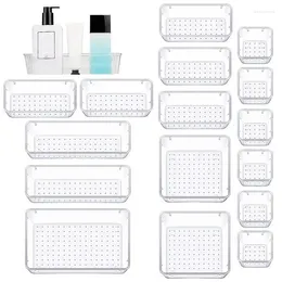 Storage Bottles Drawer Dividers Organizer Vanity Stackable Trays Tray For Makeup Bathroom Organizers And Clear