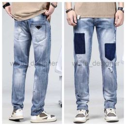 men jeans Denim Trousers Mens Jeans Designer men Pants High-end Quality Straight Design Retro Streetwear Casual Sweatpants Joggers Pant
