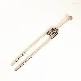 Hair Clips Tibet Hairwears Antiqued Metal Hairsticks For Lady Tibetan Hairpins L026