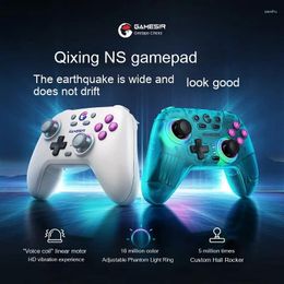 Game Controllers Daystar Wireless Controller Pc Steam Hall Joystick Xbox Mode Bluetooth Switch Android Apple Phone Two People In A Line
