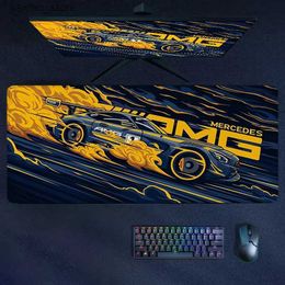 Mouse blocos de mouse Restos Rous Pad Super Coupe Coupe não deslizamento Mat Car Car Car HD Print Custom Design Computador Deskmats Gamer Cabinet Carpetes Mousepad Y240419