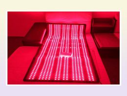 Home use LED light infrared extra large big size full body mat 660nm 850nm red light therapy pad6433701