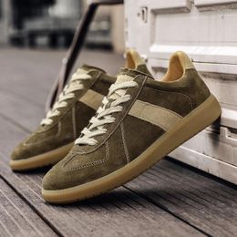 Casual Shoes Trend Sneakers For Men Leather Mens Good Quality Walking Man Fashion Adult