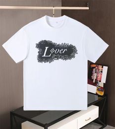 summer designer t shirt mens t shirt outdoor pure cotton tees printing round-neck short sleeved casual sports sweatshirt Luxurious couples same clothing