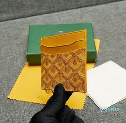 Designer -Card Purse Mini Wallet card holder mens wallet designers women Wallets Key Pocket Interior Slot leather