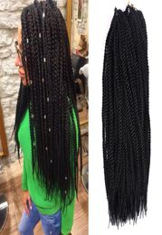 Refined Synthetic Braiding Hair 18Inch 90 RootsPack 200G Crotchet Braids 1 Piece Only 8 Colors Crochet Hair Extensions2316327