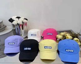 Ball Caps ader Mini Movie Washed Denim Baseball Trucker Hats Vintage Selling Summer T2302237377650