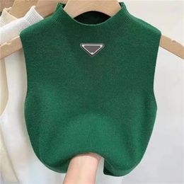 Free shipping designer womens tank women vests knitted tanks designer tank casual sleeveless knitted coat fashion outdoor women's wear