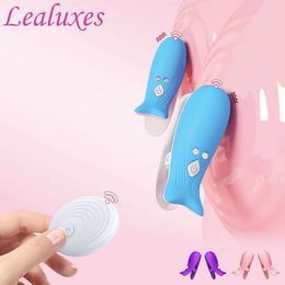 Briefs 10 Speeds Vibrating Clamp Breast Massage Wireless Remote Control Nipple Sticker Vibrators Sex Toys for Women Masturbator