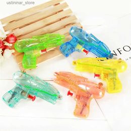 Sand Play Water Fun 5pcs Water Guns Children Multi-color Transparent Water Spray Toys For Summer Outdoor Beach Party Supplies L416