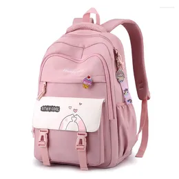 School Bags Middle Student For Teenager Girls Cute Primary Backpack Women Campus Bookbags
