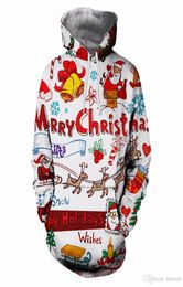 Christmas Unisex Streetwear Men 3D Print Christmas Clothing Hoodies Pullover Womenmen Causal Loose Hooded Sweatshirts Femme High 6935541