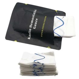 First Aid Supply Kaolin Rapid Hemostatic Gauze for Blood Clotting Fast Trauma Care Camping Survival Equipment Emergency Wound Dressing First Aid d240419