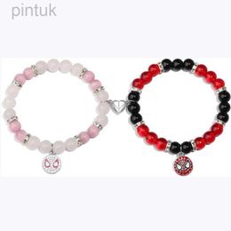 Chain Spider Friendship Bracelets Matching Bracelets for Couple Best Friends Spider Bracelets Birthday Jewelry Gifts for Women Girls d240419