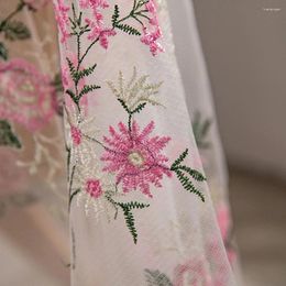 Table Cloth Slight Deviations Beautiful Floral Details Desktop Protector Decorations White Lace Tablecloth