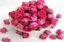 Type4 100pcs pink Roses Artificial Silk Flower Heads Wedding Bridal Bouquet Decoration 118quot2245410