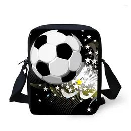 Shoulder Bags NOISYDESIGNS Women Messenger Football Printing Casual Crossbody For Boys Small Travel Cross Body Bag Bolsos