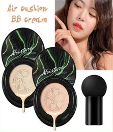 BB Air Cushion Foundation Mushroom Head CC Cream Concealer Whitening Makeup Cosmetics Waterproof Brighten Face Base Tone2933681