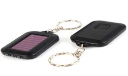 Portable Outdoor Solar Power 3 LED Light Keychain Keyring Torch Flashlight Lamps8276146