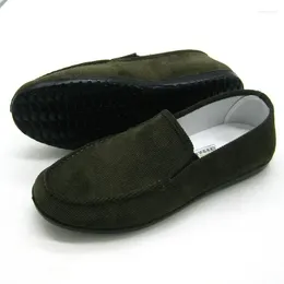 Casual Shoes Large Size Cloth Suede Warm Autumn Men Soft Sole Loafers Lightweight Breathable Retro Fashion