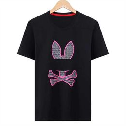 Psychological T-shirts Psyco Rabbit t Shirt American Designer Business Fashion Tees Mens Women Usa High Street Polos Skull Rabbits Bunny 41lk