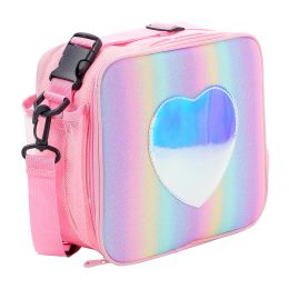 Bags Kawaii Lunchbox School Child Portable Cooler Thermal Tote Bag Large Capacity Insulated Organiser Case Aluminium Foil for Children