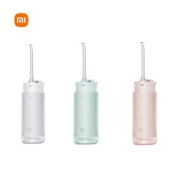 XIAOMI MIJIA Electric Oral Irrigator F400 Portable Water Pick Flosser Teeth Whitening Cleaner 1700 Times/Min 4 Mode Comfortable