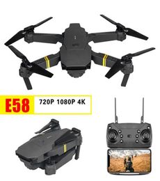 E58 Intelligent Uav Wifi Fpv drone with 4k HD camera 50x zoom professional foldable dronecamera 1080p HDcamera mini E58 a05294H2364366072