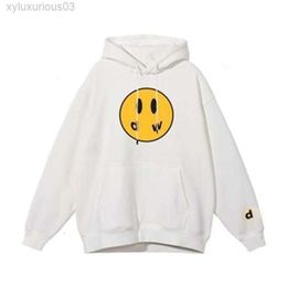 Draws Hoodie the Highest Qualityhoodies Sweatshirts Yellow Man Retro Smiley Face Sweatshirt Tshirt Sleeve Drewer Hooded 964