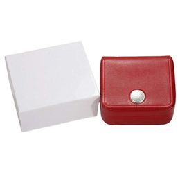 Mens Wmoens High Quality watchbox luxury watch box heart flower gift with original papers for men women full set paper cases pack box present custom red box love case