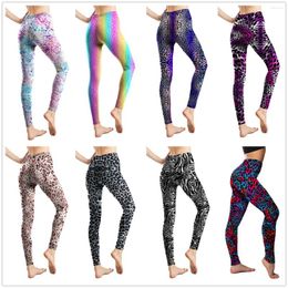 Women's Leggings Leopard Printed High Waist Wildthing Elasticity Pants Soft Trousers For Women Workout Tights Fitness Outfits