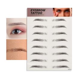 Enhancers Tattoo Eyebrow Stickers Waterproof Permanent Eyebrow 3D Imitation Hairlike Authentic Eyebrows Long Lasting Makeup Tool