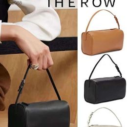 Head layer cowhide the row bag 90s pen holder bag law stick bag cowhide pillow bag small square handheld mini underarm bag