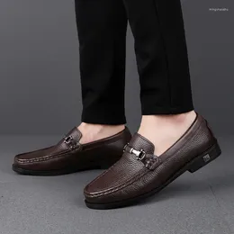 Casual Shoes BDVE Genuine Leather Men's 2024 Summer Men Handmade Natural Cow Loafers Size 46