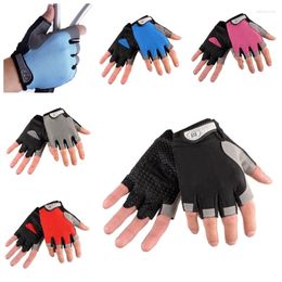 Cycling Gloves Half-finger Fitness Men Women Riding Bike MTB Outdoor Mountaineer Non-slip Sports