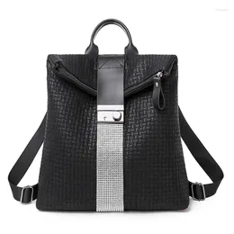 Backpack 2024 Female Anti-theft Leather For Women Bags Feminina Fashion Snake Pattern Travel Daily Mohcila Mujer Bagpack