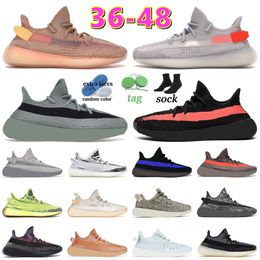 Size EU36-48 Classics Athletic Running Shoes Designer Sneakers Runners For Mens Womens Tail Light Black Red Salt Steel Grey Outdoor Sports Trainers Free Shipping