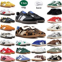 2024 Designers shoes for men women grey gum og 00s shoe spezial sneakers black white bright blue clear pink dark green mens trainer