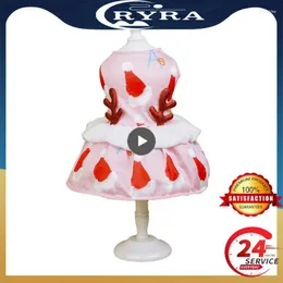 Dog Apparel Christmas Gifts High Quality Pet Clothing Comfortable Demand Light Skirt Unique Holiday Accessories