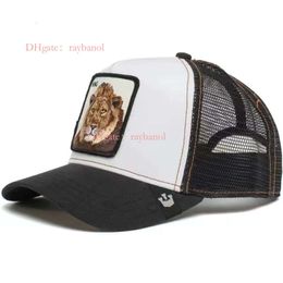 luxury cap designers women hat Wholesale of New Stock Animal Baseball Caps Cartoon Sun Protection Mesh Embroidery Truck Driver Black Panther Rooster