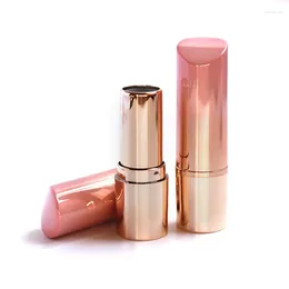 Storage Bottles Empty DIY Lipstick Tubes Powder Gold Gradual Change Colour Tube Supplies Refillable Cosmetic Container