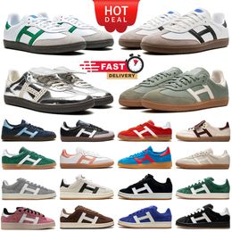 sambaba casual shoes for men women gazzel low Black White Gum Wales Bonner Beige Dark Green Grey Navy Gum mens womens trainers outdoor designer sneakers