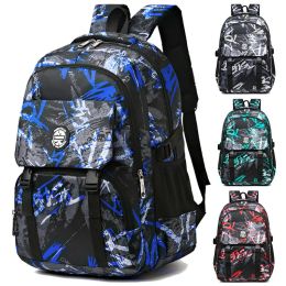 Bags 2023 waterproof children school bags for girls boys kids Orthopaedic school Backpack Men and women camouflage travel backpack