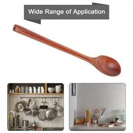 Coffee Scoops Durable Practiacl Supply Useful Spoon Accessories Natural Parts Professional Replacement Tool Wooden 6 Piece