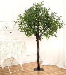 Decorative Flowers Artificial Olive Tree For Indoor Outdoor Home Decor Centerpiece Table Decorations Party Opening Shopping Mall Restaurant