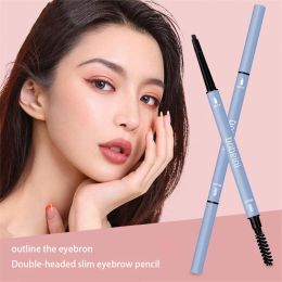 Enhancers 1~5PCS Makeup For Women Waterproof Eyebrow Enhancer Pen With Double Head Pencil And Brush Long Lasting Eye Brow Cosmetics Easy