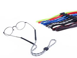 Eyewear Adjustable Sturdy Eyeglasses chains Sport Strap Cords Sunglass retainer with silicone end tube eyeglass lanyard string5484867